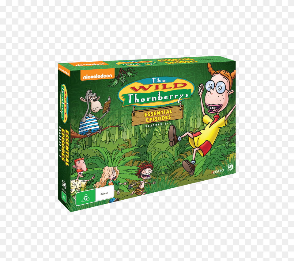 The Essential Episodes Seasons 1 5 Wild Thornberrys Collector39s Set, Grass, Plant, Baby, Person Free Png Download