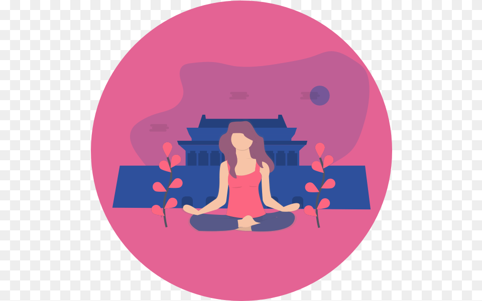 The Essential Guide To Christian Meditation, Purple, Adult, Female, Person Free Png Download