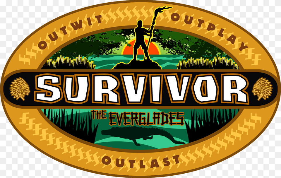 The Everglades Survivor Season, Logo, Architecture, Person, Building Free Png Download