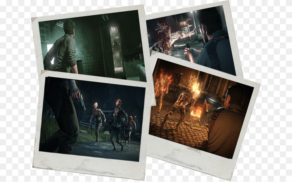 The Evil Within, Art, Collage, Adult, Person Png Image