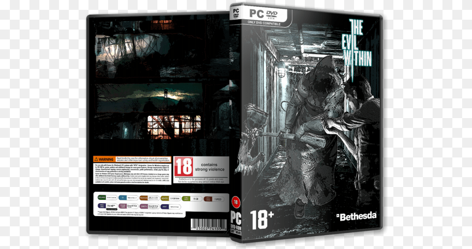 The Evil Within Box Art Cover, Adult, Poster, Person, Woman Free Transparent Png