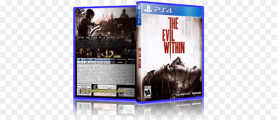 The Evil Within Koch Media The Evil Within, Advertisement, Poster, Publication, Person Free Transparent Png