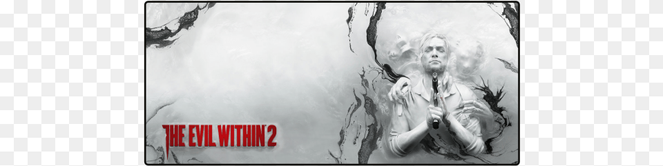 The Evil Within Oversized Mousepad Enter The Realm Evil Within Mousepad, Photography, Portrait, Art, Face Free Transparent Png