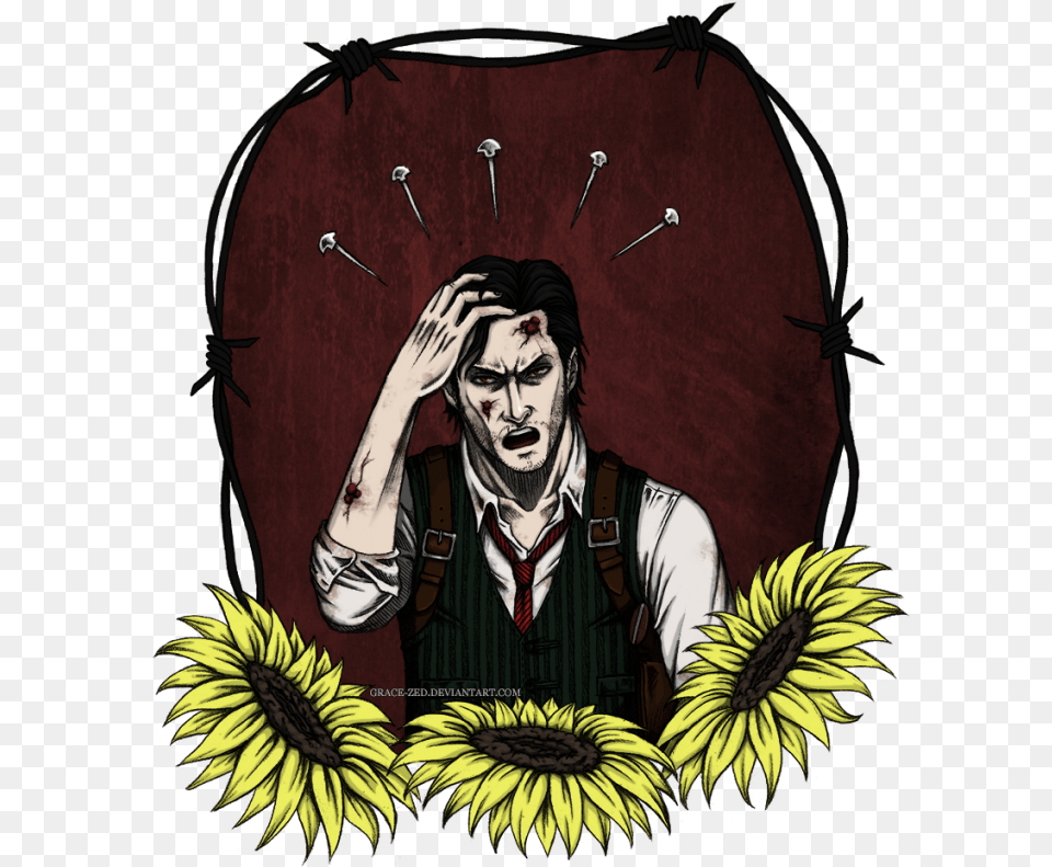 The Evil Within Sebastian Castellanos The Evil Within, Adult, Plant, Person, Man Png