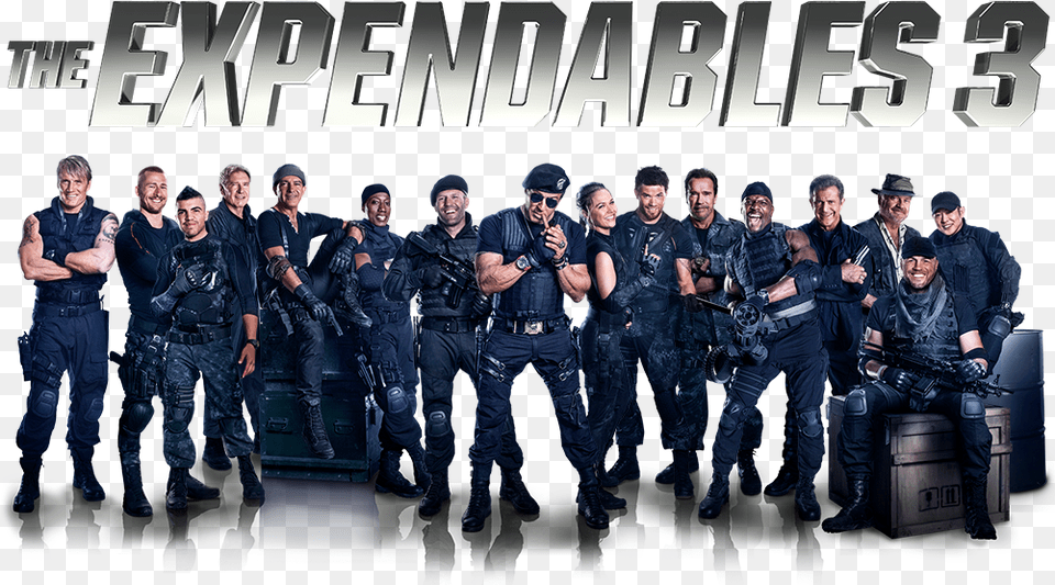 The Expendables 3 Logo, Person, People, Adult, Man Png