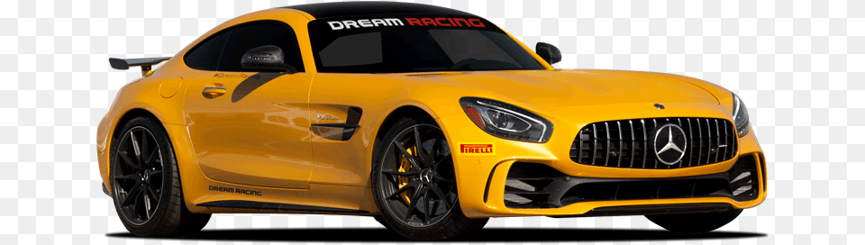 The Experiences U2013 Dream Racing Orange Mercedes, Alloy Wheel, Vehicle, Transportation, Tire Png