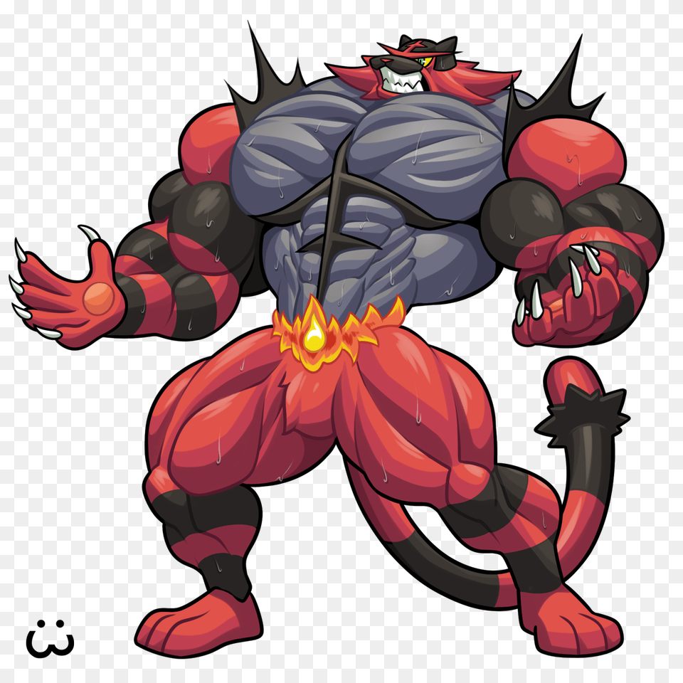 The Fabulous Bunny Croissant Waff On Twitter Buff Incineroar, Book, Comics, Publication, Electronics Free Png