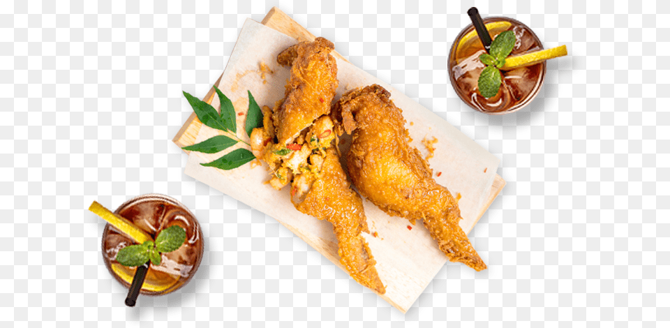The Face Of Chicken Wings Forever, Food, Fried Chicken, Lunch, Meal Free Png