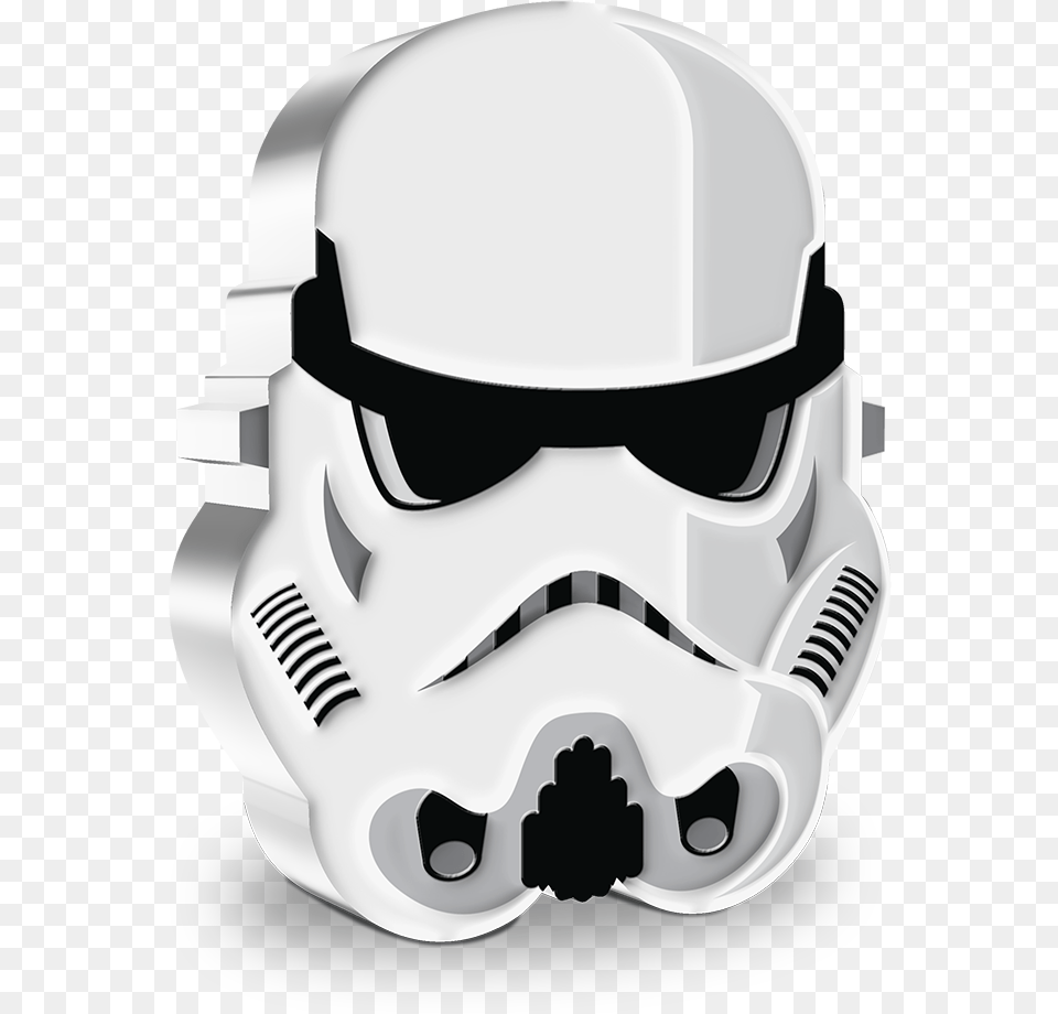The Faces Of Empire U2013 Imperial Stormtrooper 1oz Silver Coin Stormtrooper, Helmet, Clothing, Hardhat, Accessories Free Png