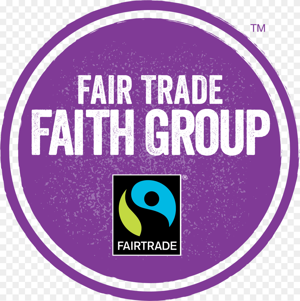 The Fair Trade Faith Group Program Encourages Congregations, Sticker, Logo, Purple Free Transparent Png