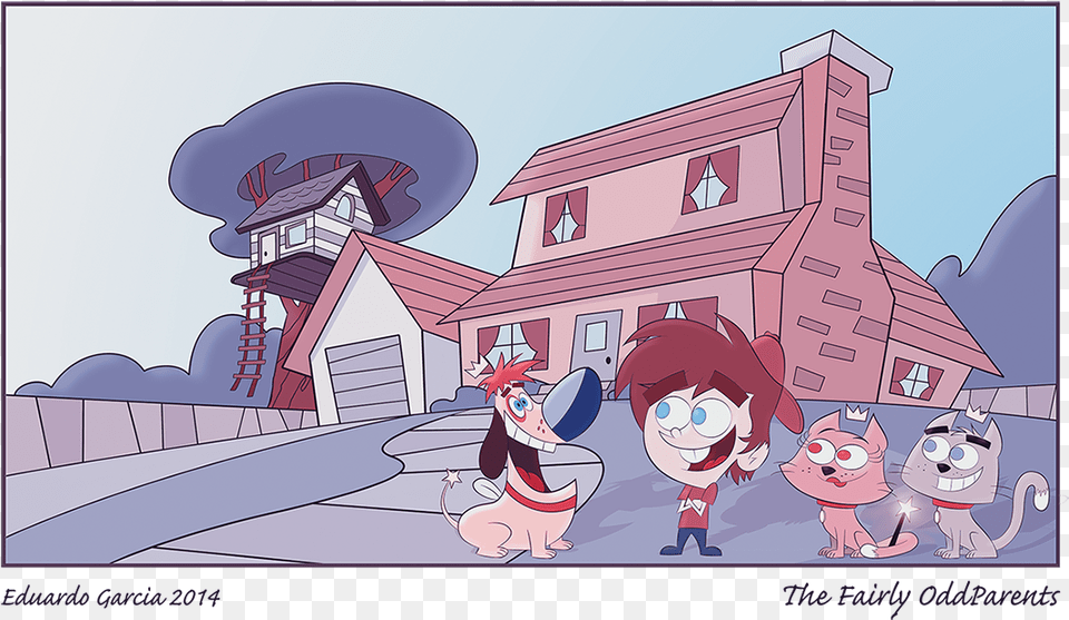 The Fairly Odd Parents Fairly Odd Parents Timmys House, Book, Comics, Publication, Baby Free Png Download