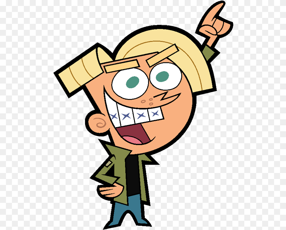 The Fairly Oddparents Character Chester Mcbadbat Pointing Fairly Odd Parents Characters, Cartoon, Baby, Person, Face Free Transparent Png