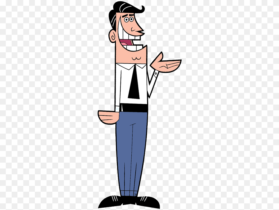 The Fairly Oddparents Character Mr Turner, Person, Cartoon, Book, Comics Free Png