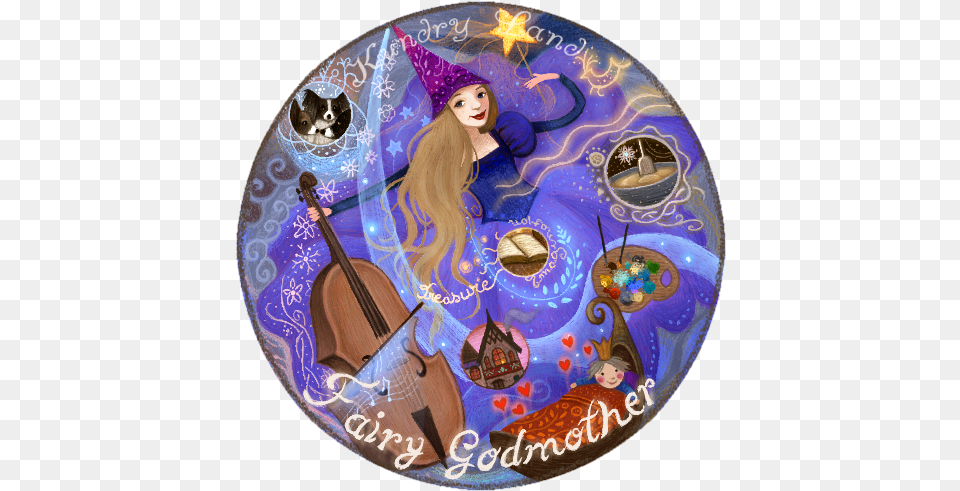 The Fairy Godmother Cd, Clothing, Hat, Adult, Female Free Png Download