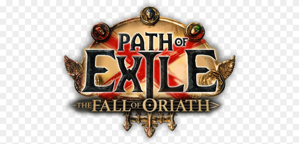 The Fall Of Oriath, Logo, Badge, Symbol, Chandelier Png