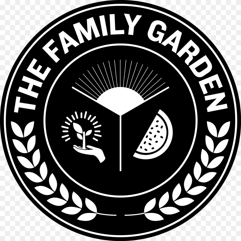 The Family Garden Logo Woodford Reserve, Emblem, Symbol, Disk Png