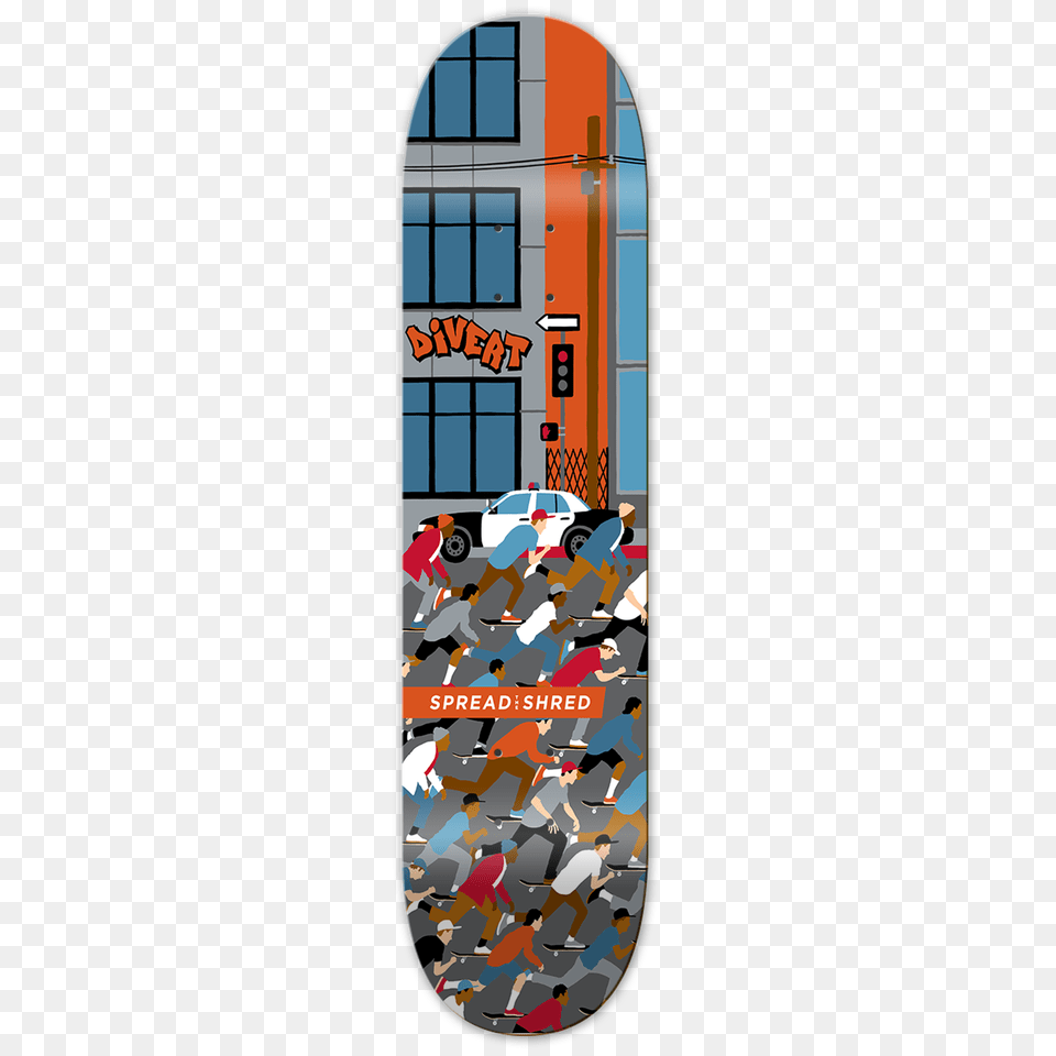 The Family Spread The Shred Deck, Skateboard, Person Free Transparent Png