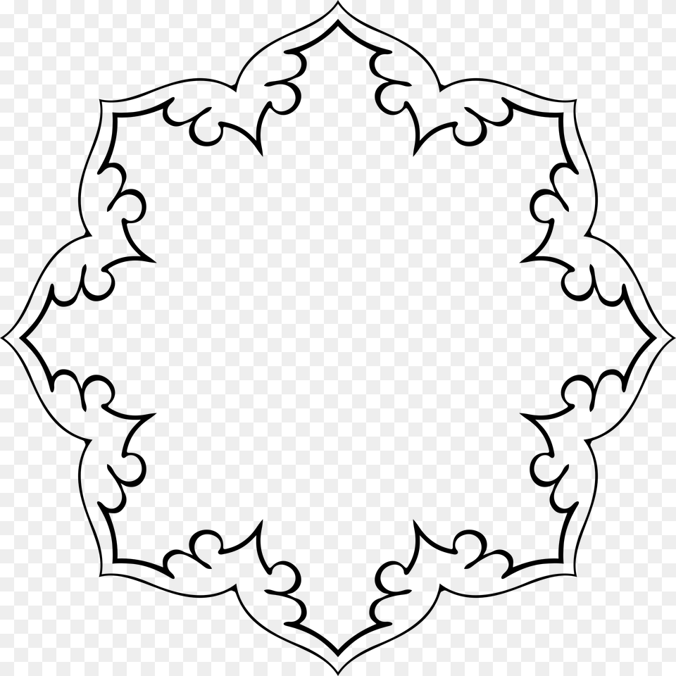 The Fancy Shape, Gray Png Image