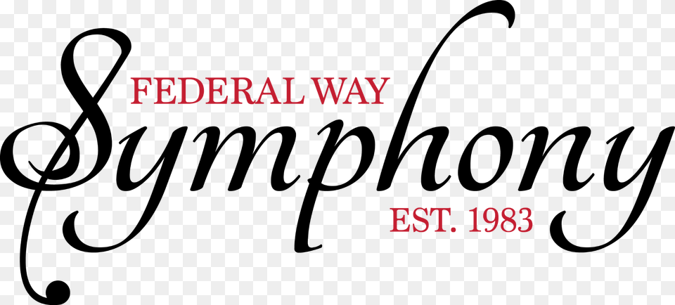 The Federal Way Symphony Will Honor Aspirations Throughout Calligraphy, Text Free Transparent Png