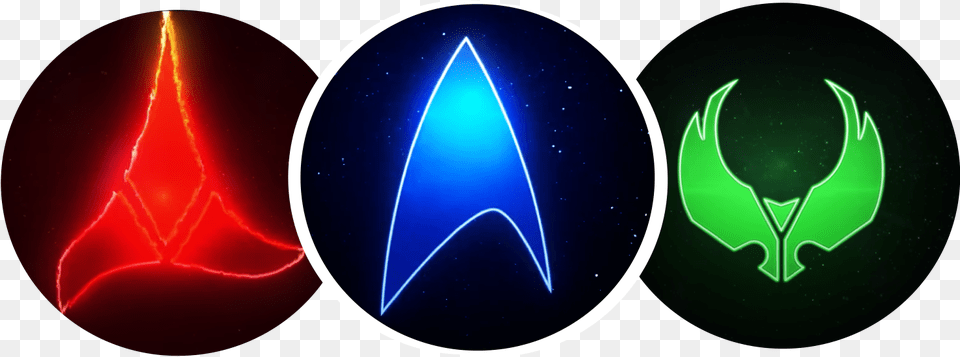 The Federation Klingons And Romulans Are Recruiting Romulan Logo, Light, Disk, Nature, Night Free Png Download