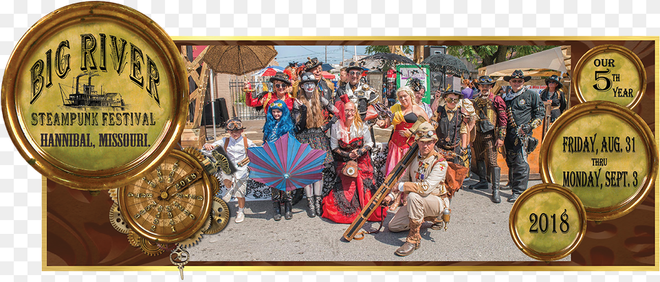 The Festival Hannibal Mo Steampunk Festival 2018, Carnival, Person, People, Clothing Png