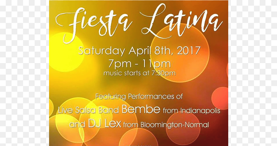 The Fiesta Latina Cultural Heritage Dinner Will Bring Flyer, Advertisement, Poster, Lighting Free Png