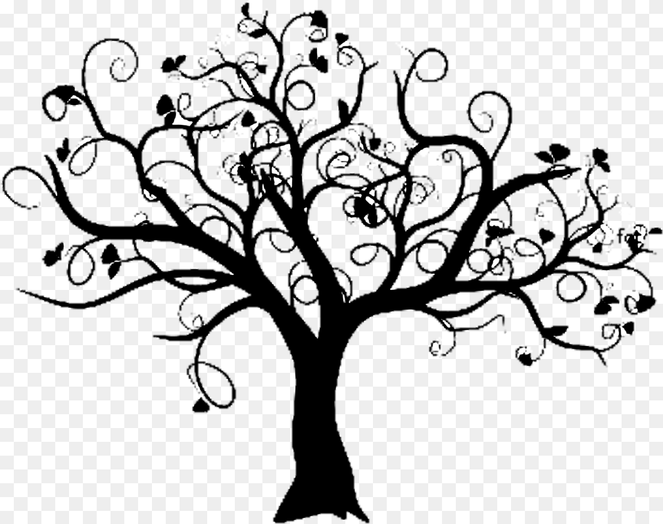 The Fig Tree Of Life Family Tree Of Life Silhouette Hd, Accessories, Art, Jewelry, Drawing Png Image