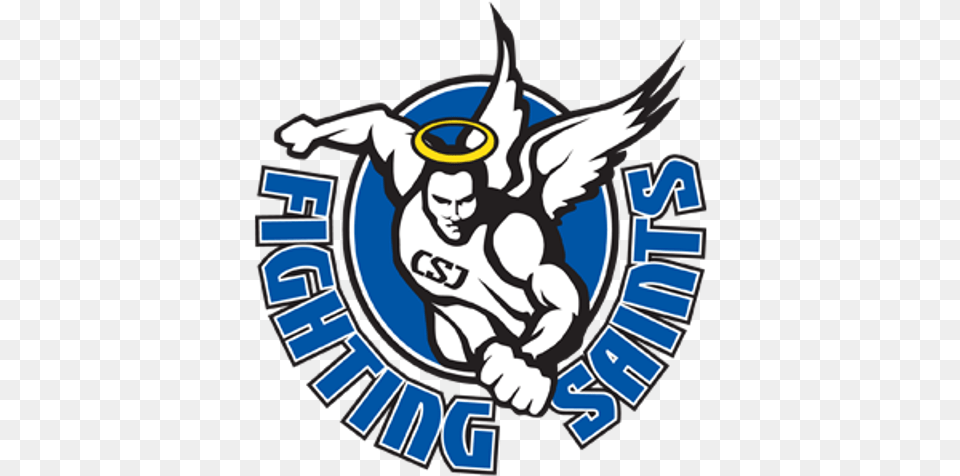 The Fighting Saints Joe Club Was Created To By Parents College Of St Joseph Logo, Emblem, Symbol, Face, Head Free Png