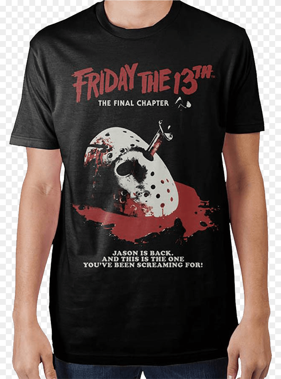 The Final Chapter Friday 13th T Looney Tunes Characters T Shirt, Clothing, T-shirt, Animal, Mammal Free Png Download