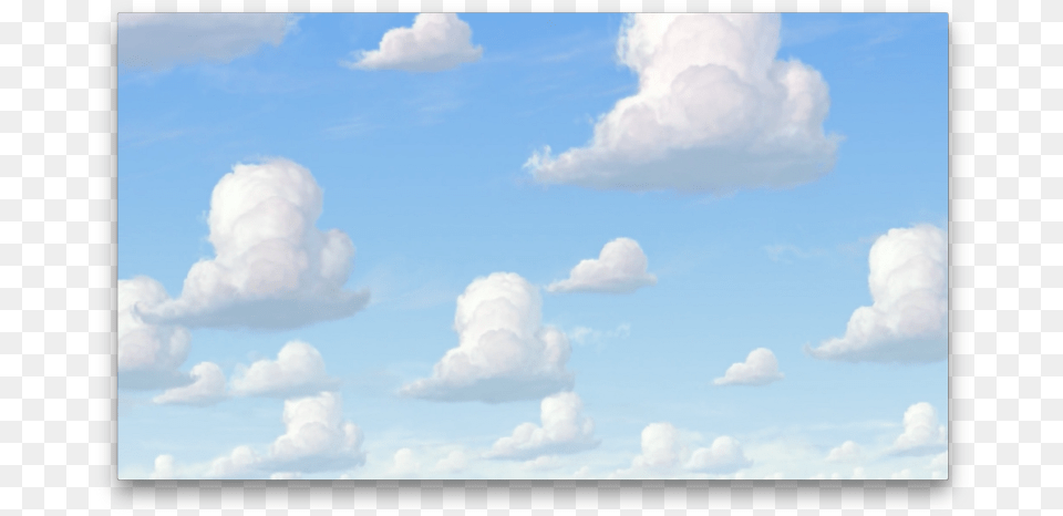 The Final Shot In The Movie Toy Story Clouds Background, Azure Sky, Cloud, Cumulus, Nature Free Png