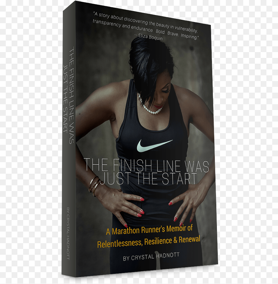 The Finish Line Was Just Start A Marathon Runneru0027s Album Cover, Advertisement, Poster, Woman, Adult Free Png Download