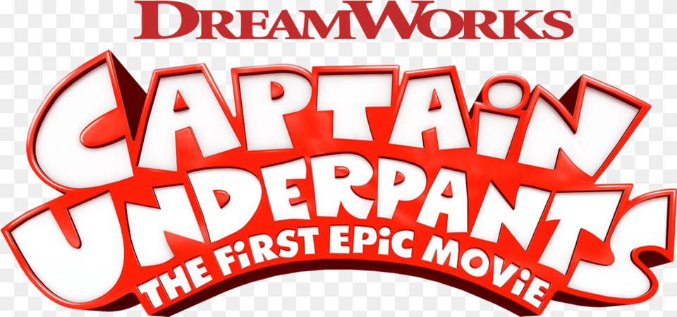 The First Epic Movie Captain Underpants The First Epic Movie Title, Logo, Dynamite, Weapon Png Image