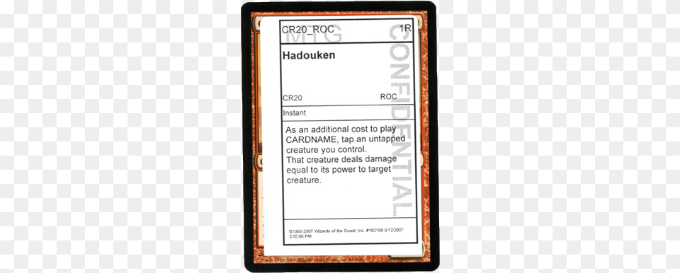 The First Of Many Sirlin Inspired Magic Cards, Page, Text, Electronics, Mobile Phone Png