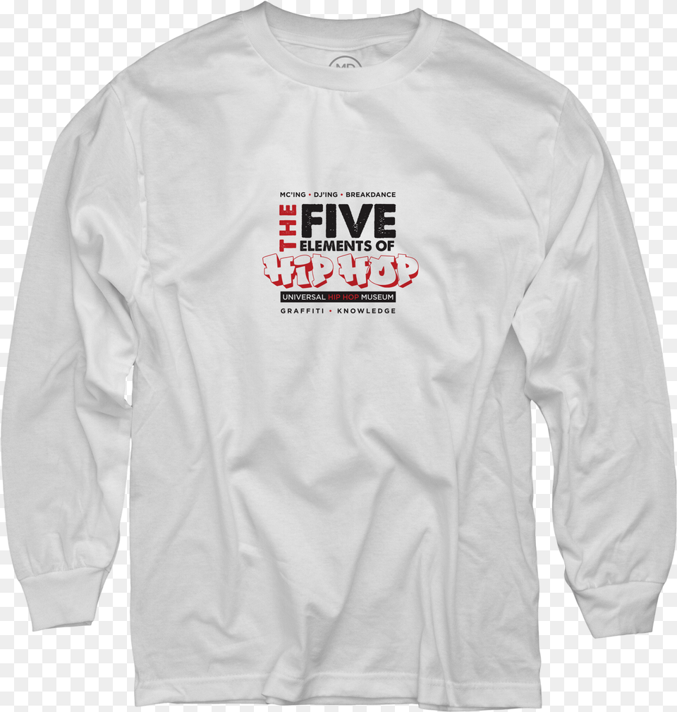The Five Elements Of Hip Hop Long Sleeved T Shirt, Clothing, Long Sleeve, Sleeve, T-shirt Png