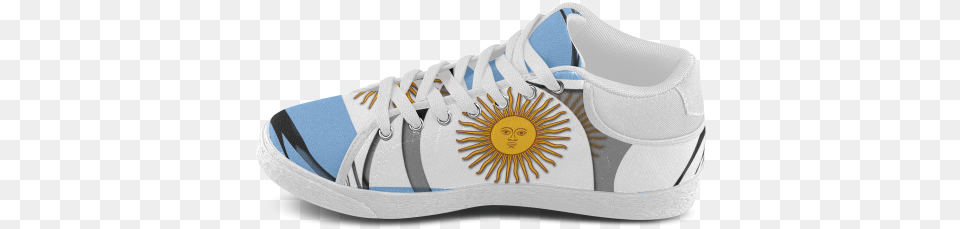 The Flag Of Argentina Women39s Chukka Canvas Shoes Argentina Flag, Clothing, Footwear, Shoe, Sneaker Free Png Download