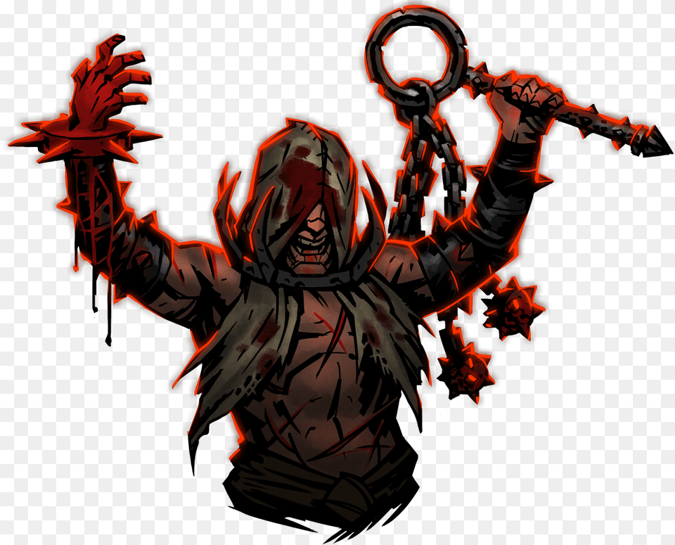 The Flagellant Flagellant Darkest Dungeon Cosplay, Adult, Female, Person, Woman Png