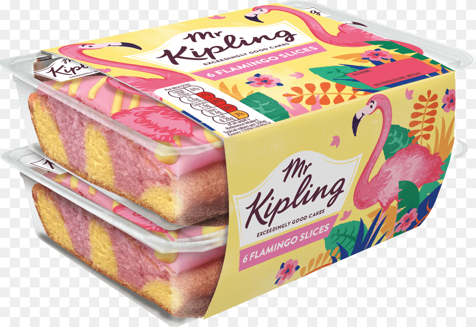 The Flamingo Slices Are Made From A Pink And Yellow Mr Kipling Unicorn Slices Free Png