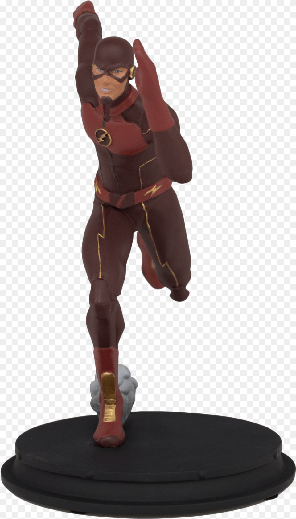 The Flash Animated Statue Icon Heroes Statue, Figurine, Adult, Person, Woman Free Png Download