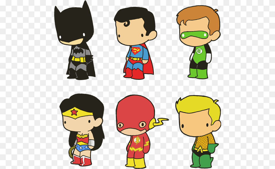 The Flash Aquaman Martian Manhunter Wally West Justice League Cartoon Little, Baby, Person, Face, Head Free Png
