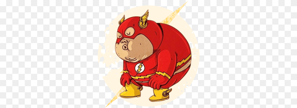 The Flash Cute Fat Flash Png