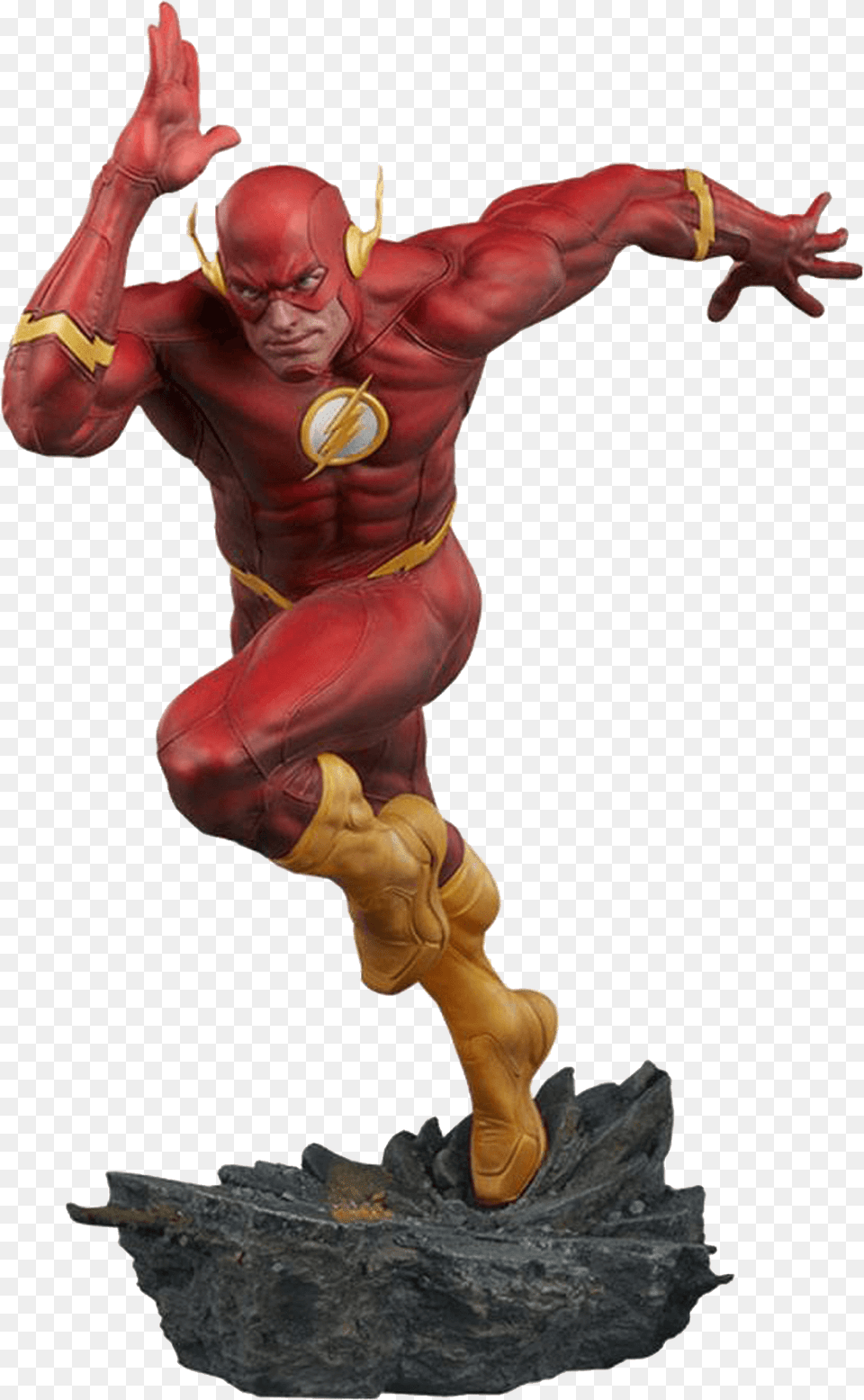 The Flash Flash Premium Format, Figurine, Adult, Man, Male Png