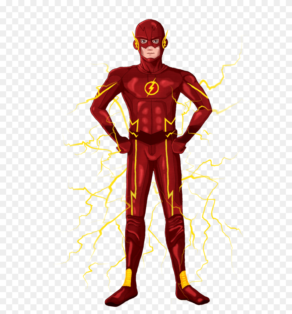 The Flash Gif, Adult, Male, Man, Person Png