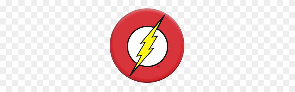 The Flash Icon Popsockets Grip, Disk, Symbol Free Png