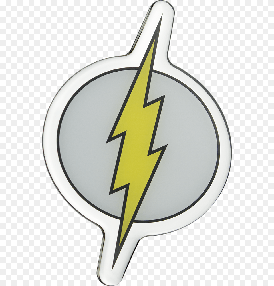 The Flash Logo Lensed Fan Emblem By Fan Emblems Flash, Symbol, Badge Png