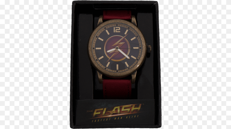 The Flash Logo Watch, Arm, Body Part, Person, Wristwatch Free Png Download