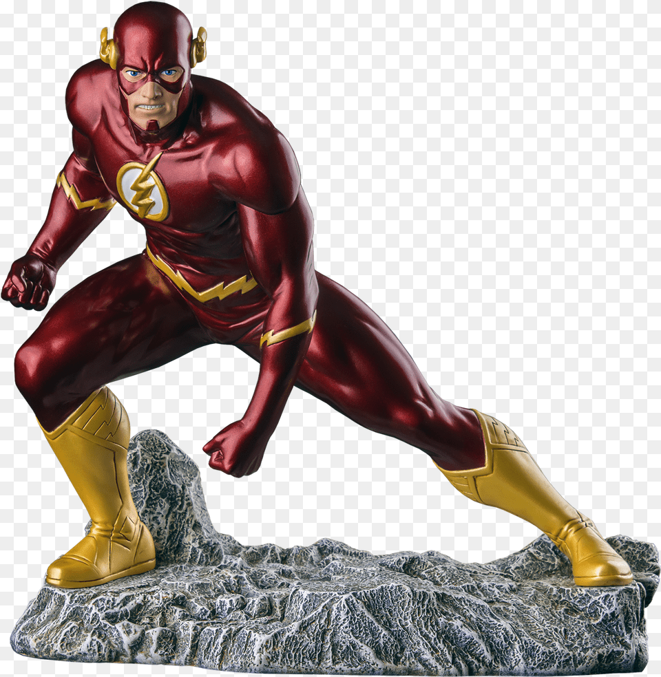 The Flash New 52 16th Scale Metallic Clip Art, Adult, Person, Man, Male Free Png Download