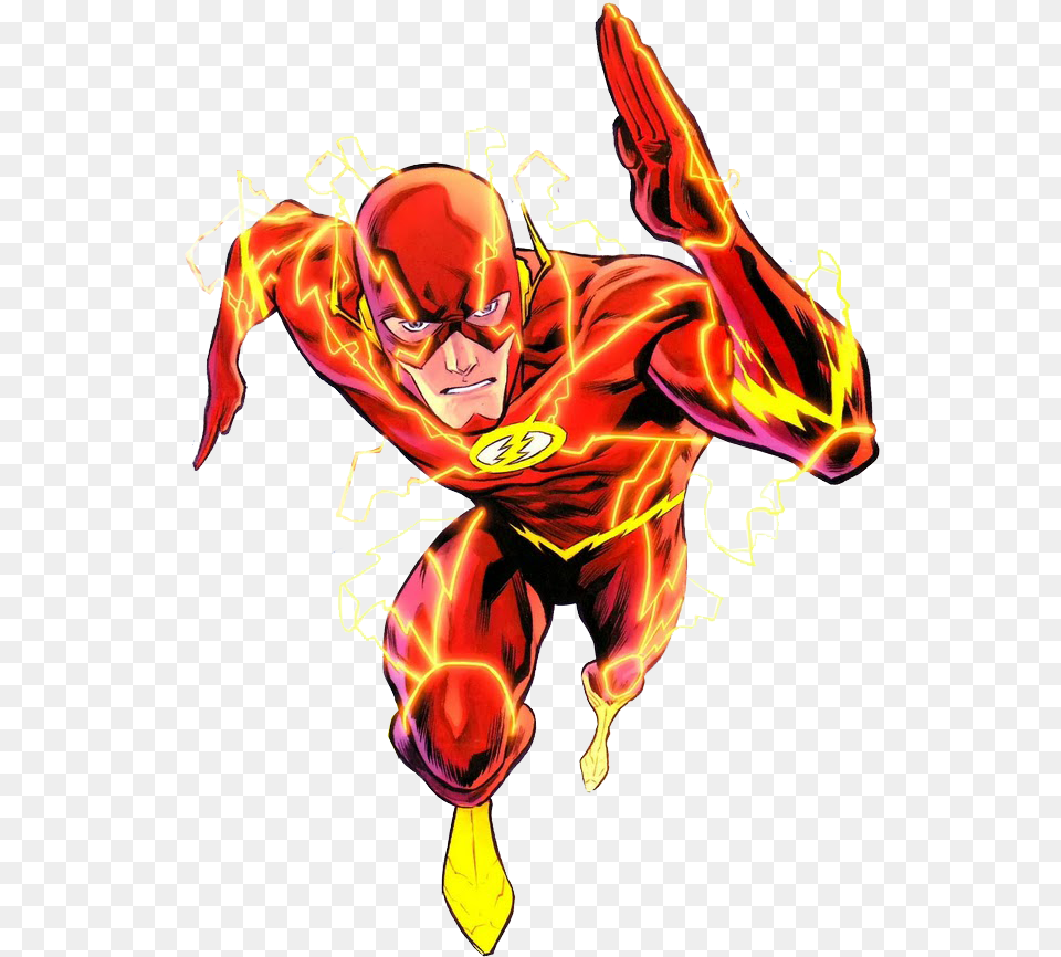 The Flash The Fastest Man Alive, Art, Graphics, Adult, Person Png Image