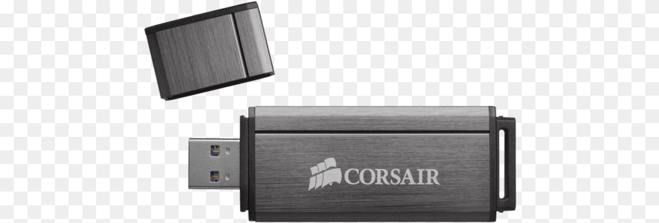 The Flash Voyager Gs Are Large Capacity High Performance Corsair Flash Voyager Gs 64 Gb Flash Drive Usb, Adapter, Electronics, Bench, Furniture Free Png Download
