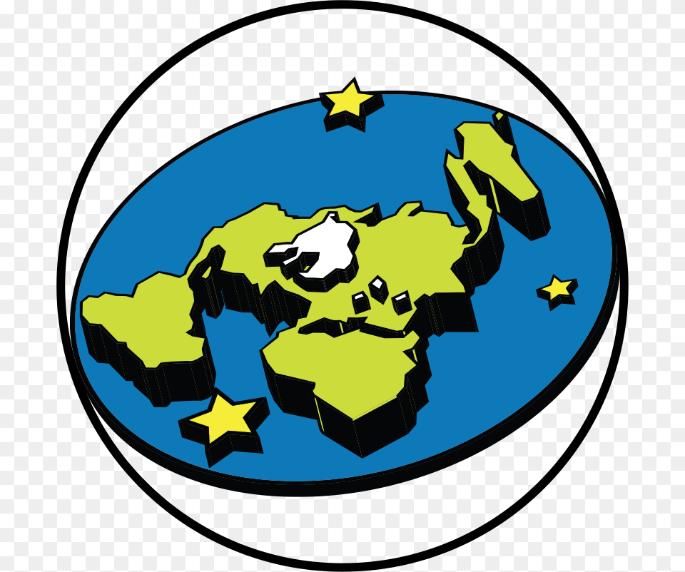 The Flat Earth Society Logo, Nature, Outdoors, Sea, Water Free Png