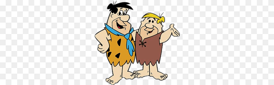 The Flintstones Fred And Barney, Baby, Person, Cartoon, Face Png Image